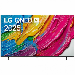 Телевизор LG 65QNED80A6A.ARUG, QNED, 4K Ultra HD, черный титан