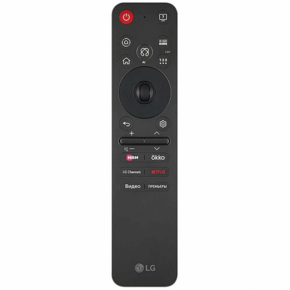Телевизор LG 65QNED80A6A.ARUG, QNED, 4K Ultra HD, черный титан