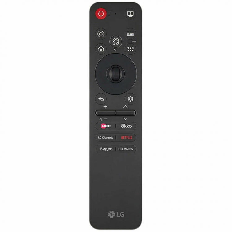 Телевизор LG 65QNED80A6A.ARUG, QNED, 4K Ultra HD, черный титан