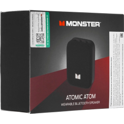 Портативная колонка Monster Atomic Atom чёрный 129836-05